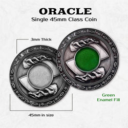 Oracle - Single 45mm Class Coins (ONLINE ORDER ONLY)
