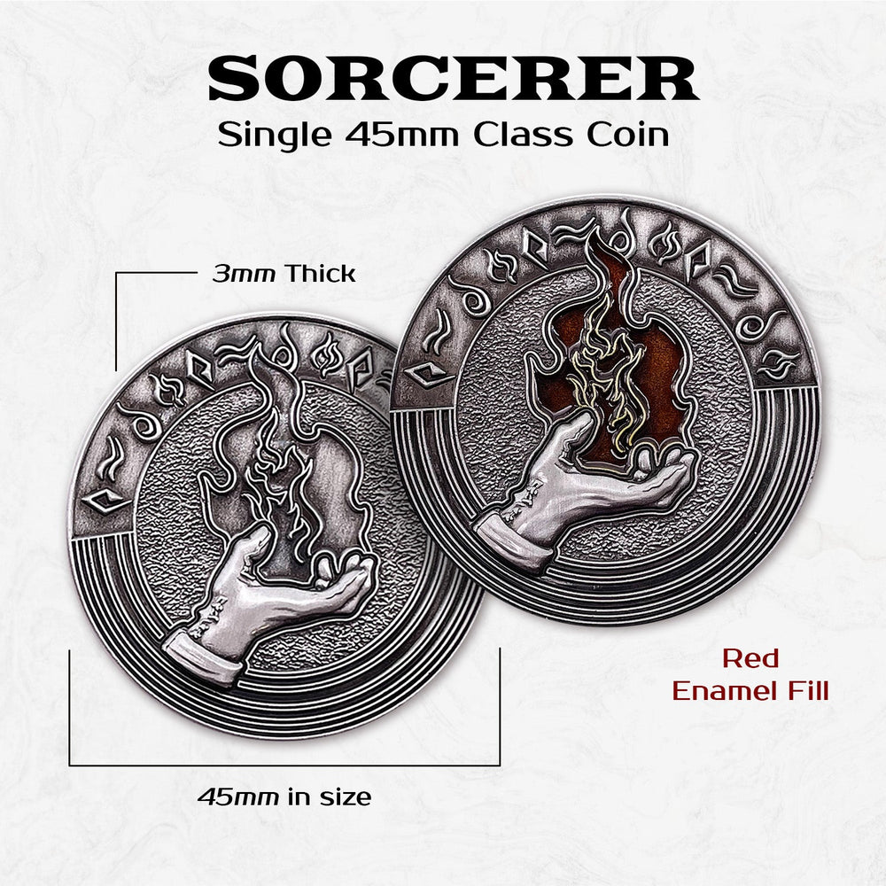 Sorcerer - Single 45mm Class Coins (ONLINE ORDER ONLY)
