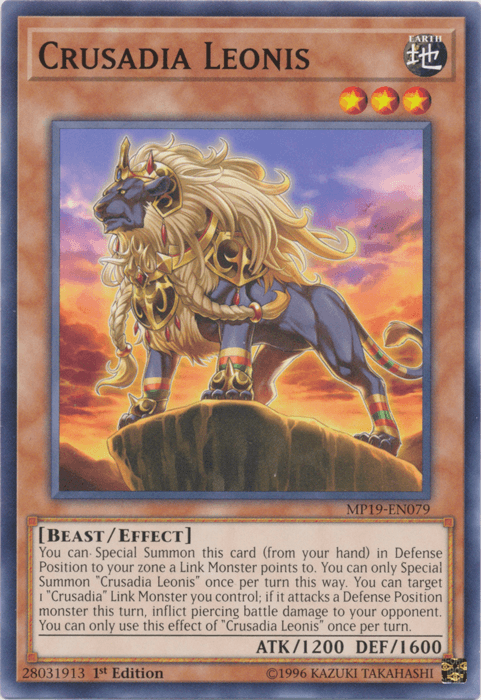 Crusadia Leonis [MP19-EN079] Common (ONLINE ORDER ONLY)