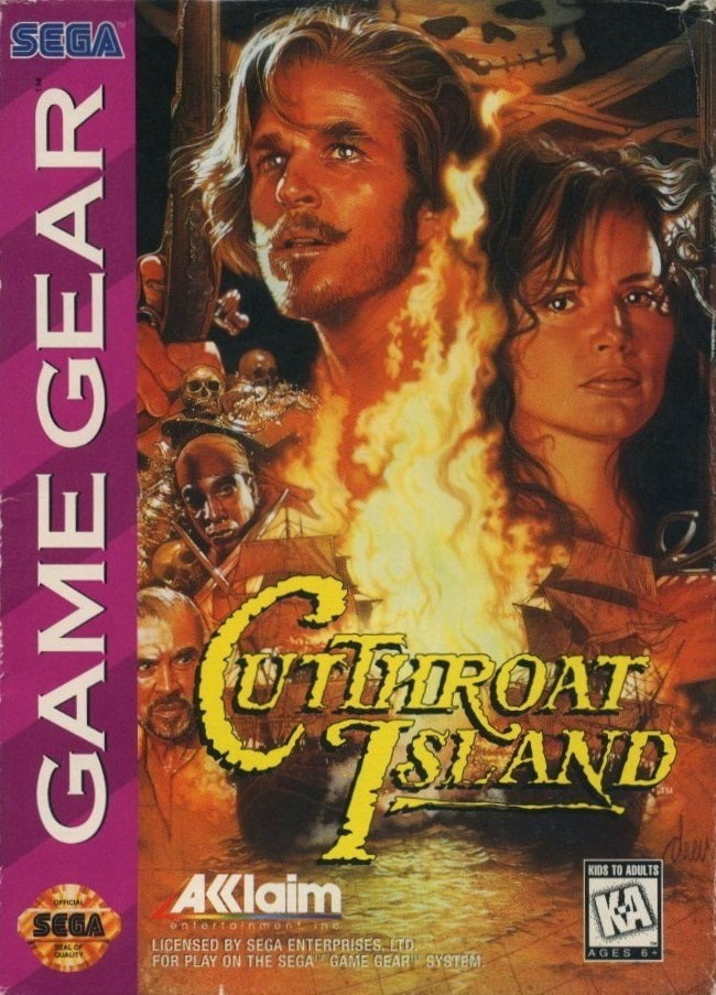 Cutthroat Island (Sega Game Gear) (ONLINE ORDER ONLY)
