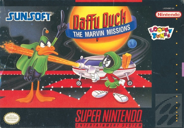 Daffy Duck Marvin Missions (Super Nintendo) (Online Order Only)