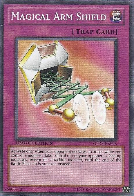 Magical Arm Shield [GLD3-EN048] Common (ONLINE ORDER ONLY)