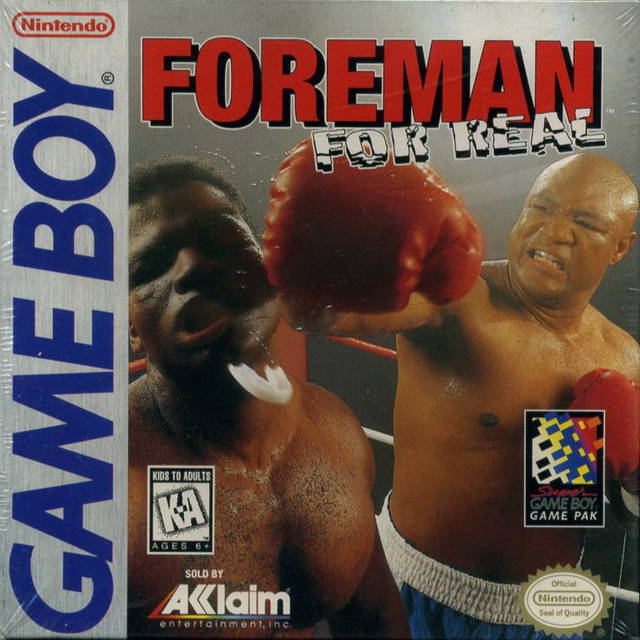 Foreman for Real (Gameboy) (ONLINE ORDER ONLY)