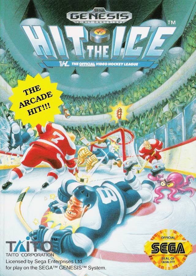 Hit the Ice (Sega Genesis) (ONLINE ORDER ONLY)