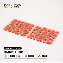 Gamers Grass Tufts: Alien Tufts - Alien Pink - 6mm - Wild