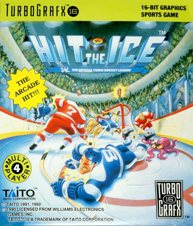 Hit the Ice (TurboGrafx-16) (ONLINE ORDER ONLY)