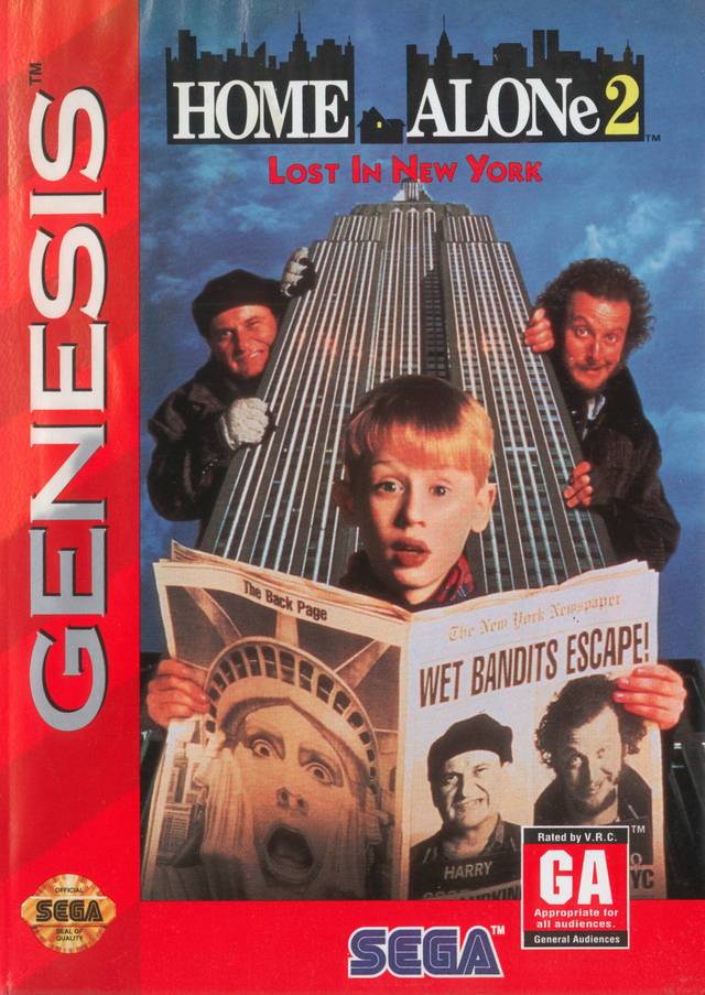 Home Alone 2 Lost In New York (Sega Genesis) (ONLINE ORDER ONLY)