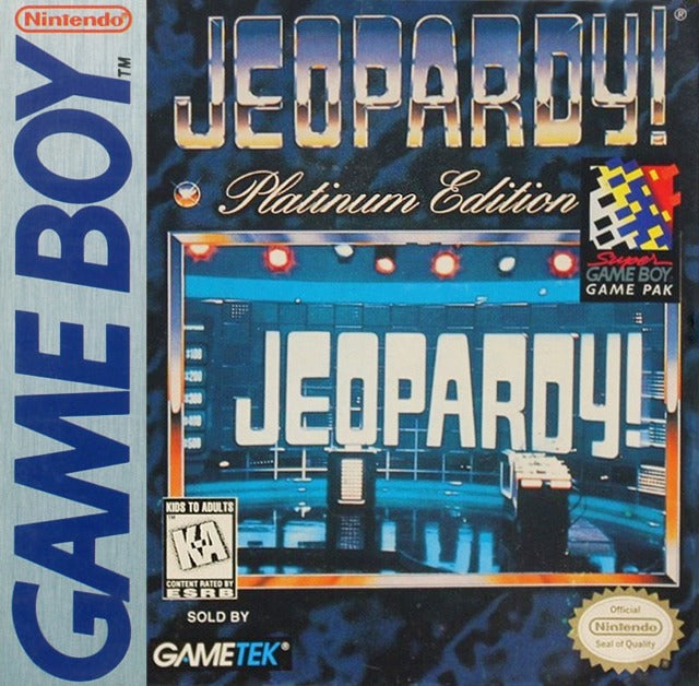Jeopardy! Platinum Edition (Gameboy) (ONLINE ORDER ONLY)