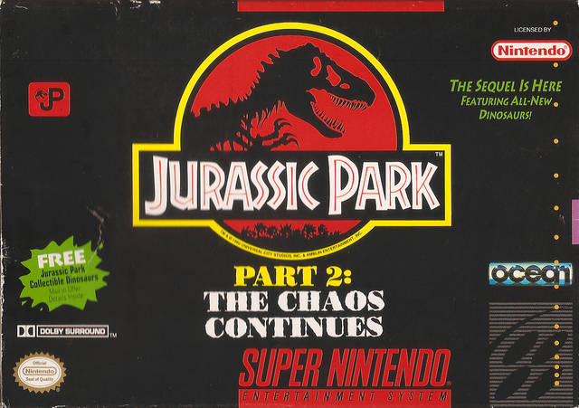 Jurassic Park 2 The Chaos Continues (Super Nintendo) (Online Only)