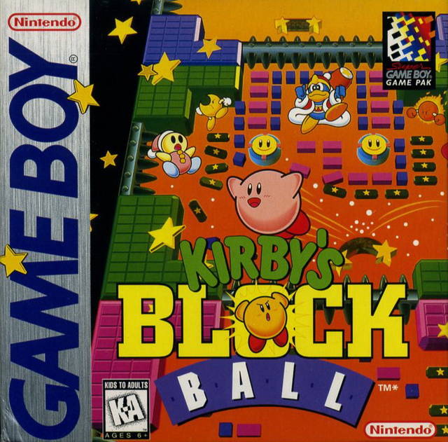Kirby's Block Ball (Gameboy) (ONLINE ORDER ONLY)