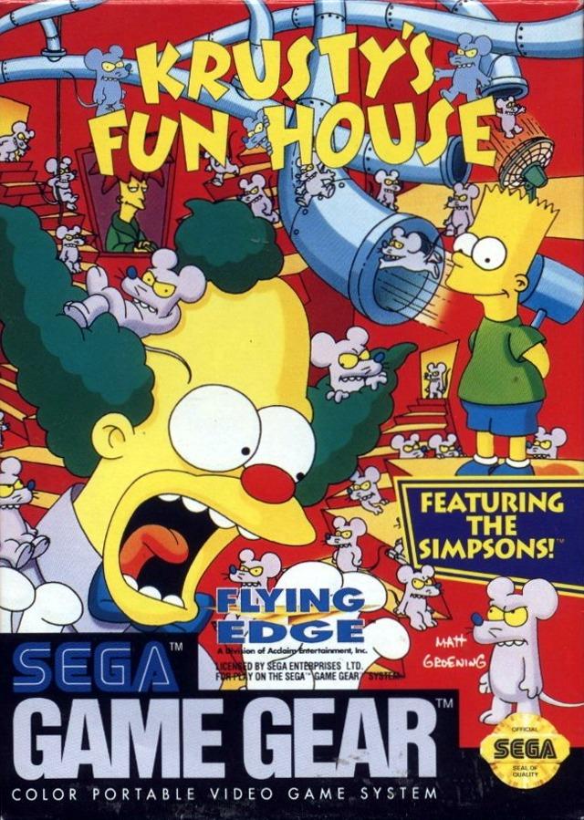 Krusty's Fun House (Sega Game Gear) (ONLINE ORDER ONLY)