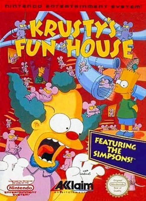 Krusty's Fun House (Nintendo NES) (Online Order Only)
