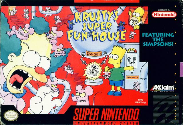 Krusty's Super Fun House (Super Nintendo) (Online Order Only)