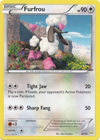 Furfrou (20/30) [XY: Trainer Kit - Noivern] (Online Only)