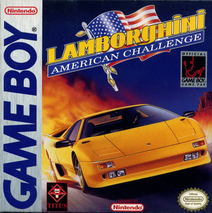 Lamborghini American Challenge (Gameboy) (ONLINE ORDER ONLY)