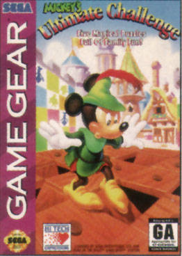 Mickey's Ultimate Challenge (Sega Game Gear) (ONLINE ORDER ONLY)