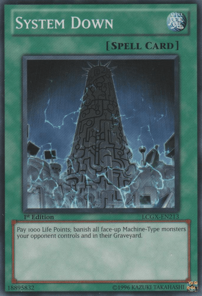 System Down [LCGX-EN213] Common (ONLINE ORDER ONLY)