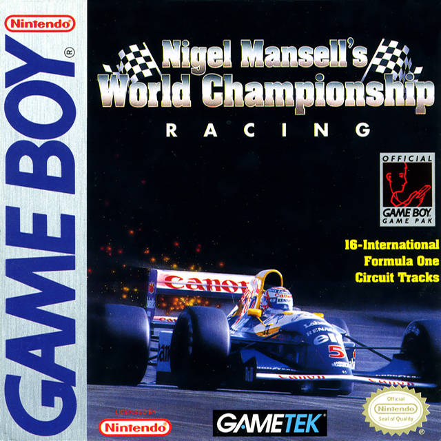 Nigel Mansell's World Championship Racing (Gameboy) (ONLINE ORDER ONLY)