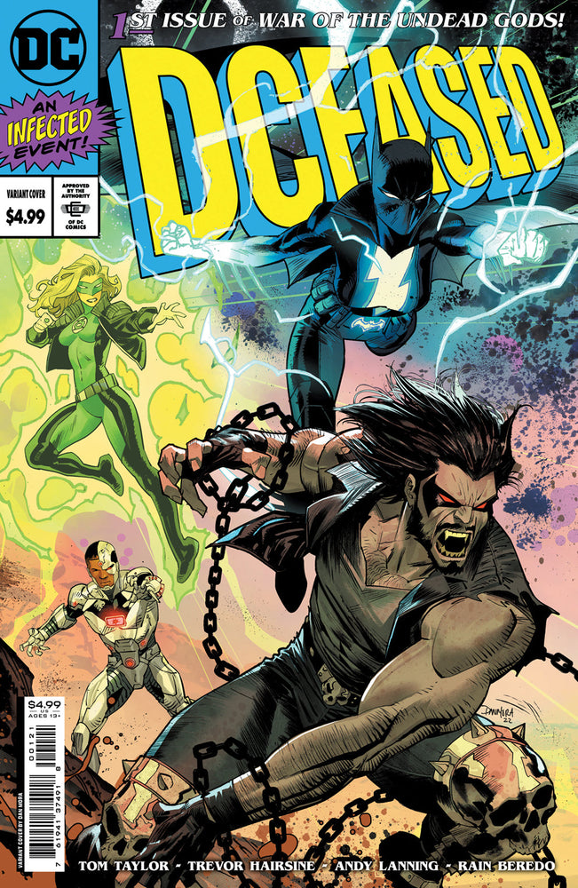 Dceased War Of The Undead Gods #1 (Of 8) C Dan Mora Homage X-Men 1 Variant (08/09/2022) Dc (ONLINE ORDER ONLY)
