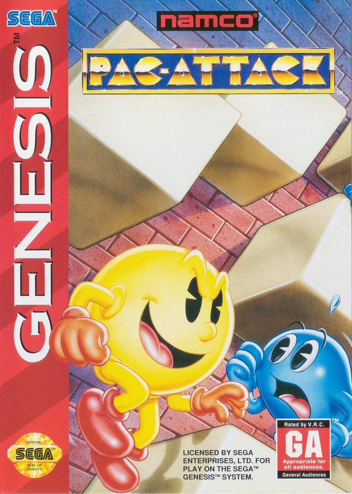 Pac-Attack (Sega Genesis) (ONLINE ORDER ONLY)