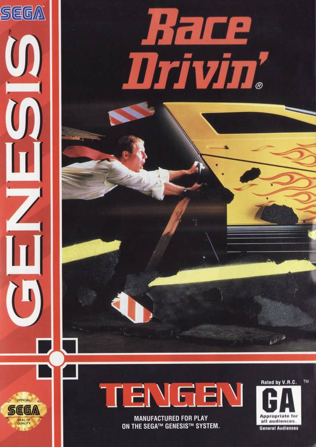 Race Drivin' (Sega Genesis) (ONLINE ORDER ONLY)