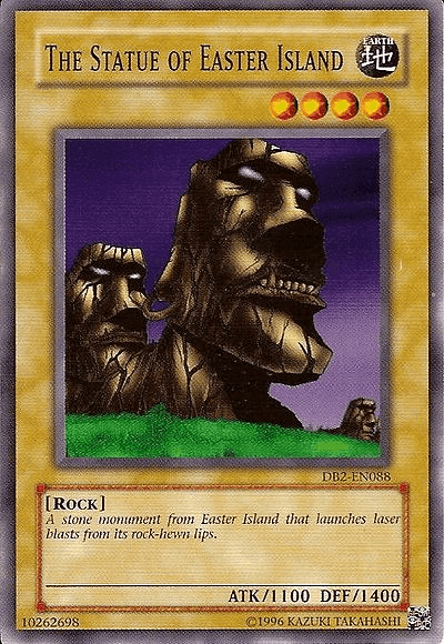 The Statue of Easter Island [DB2-EN088] Common (ONLINE ORDER ONLY)