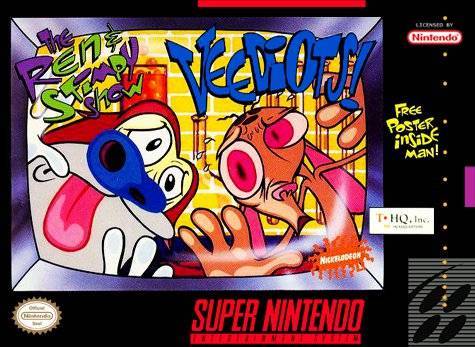 Ren and Stimpy Veediots (Super Nintendo) (Online Only)