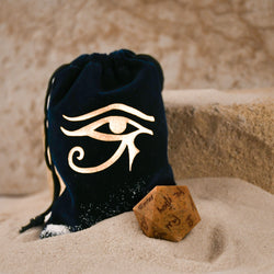 Demotic Limestone 30mm d20 - Dice Around the World Collection (ONLINE ORDER ONLY)