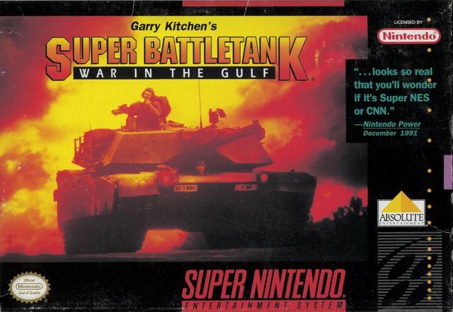Super Battletank: War In The Gulf (Super Nintendo) (Online Order Only)