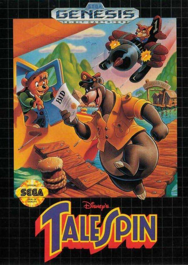 TaleSpin (Sega Genesis) (ONLINE ORDER ONLY)