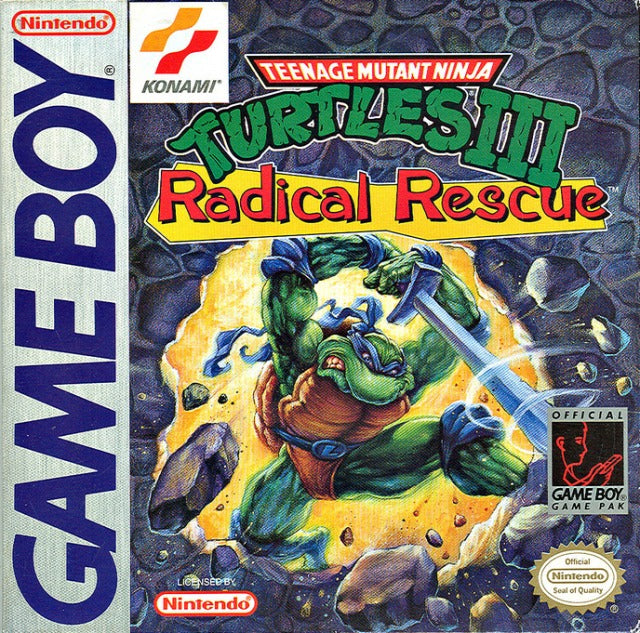 Teenage Mutant Ninja Turtles III Radical Rescue (Gameboy) (ONLINE ORDER ONLY)