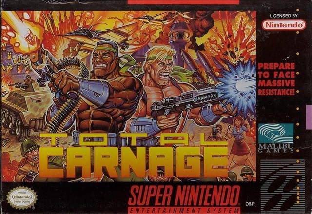 Total Carnage (Super Nintendo) (Online Order Only)