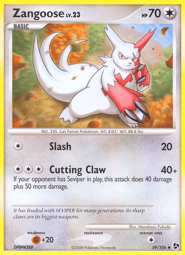 Zangoose (59/106) [Diamond & Pearl: Great Encounters] (Online Only)