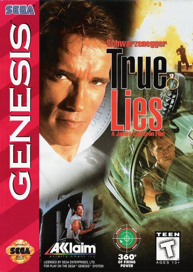 True Lies (Sega Genesis) (ONLINE ORDER ONLY)