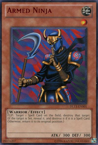 Armed Ninja (Red) [DL13-EN001] Rare (ONLINE ORDER ONLY)