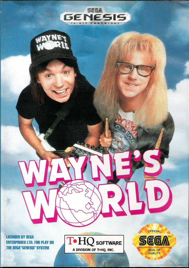 Wayne's World (Sega Genesis) (ONLINE ORDER ONLY)