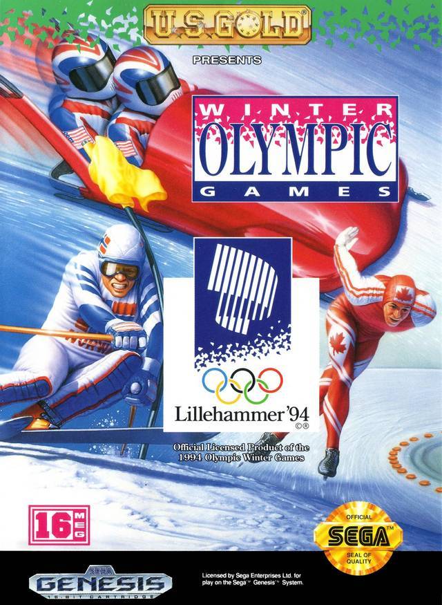 Winter Olympic Games Lillehammer 94 (Sega Genesis) (ONLINE ORDER ONLY)