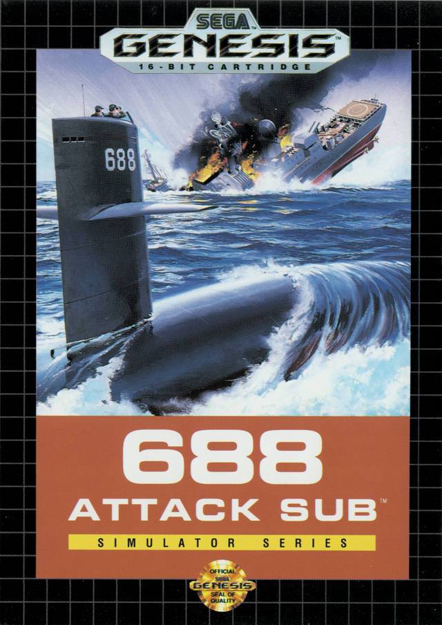 688 Attack Sub (Sega Genesis) (ONLINE ORDER ONLY)
