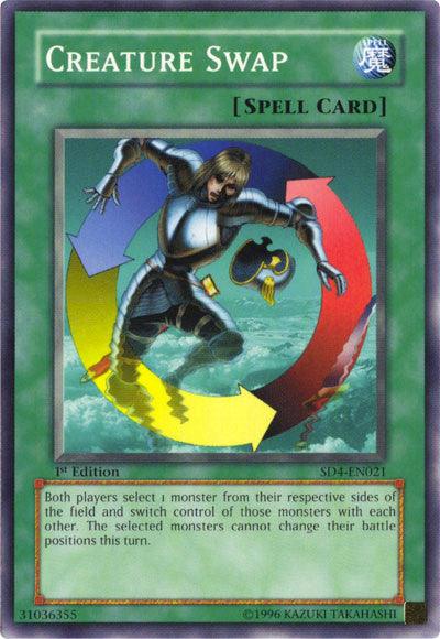Creature Swap [SD4-EN021] Common (ONLINE ORDER ONLY)