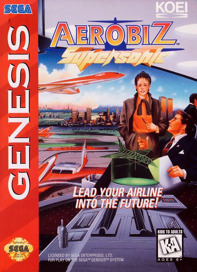Aerobiz Supersonic (Sega Genesis) (ONLINE ORDER ONLY)