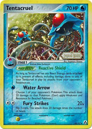 Tentacruel (45/92) (Stamped) [EX: Legend Maker] (Online Only)