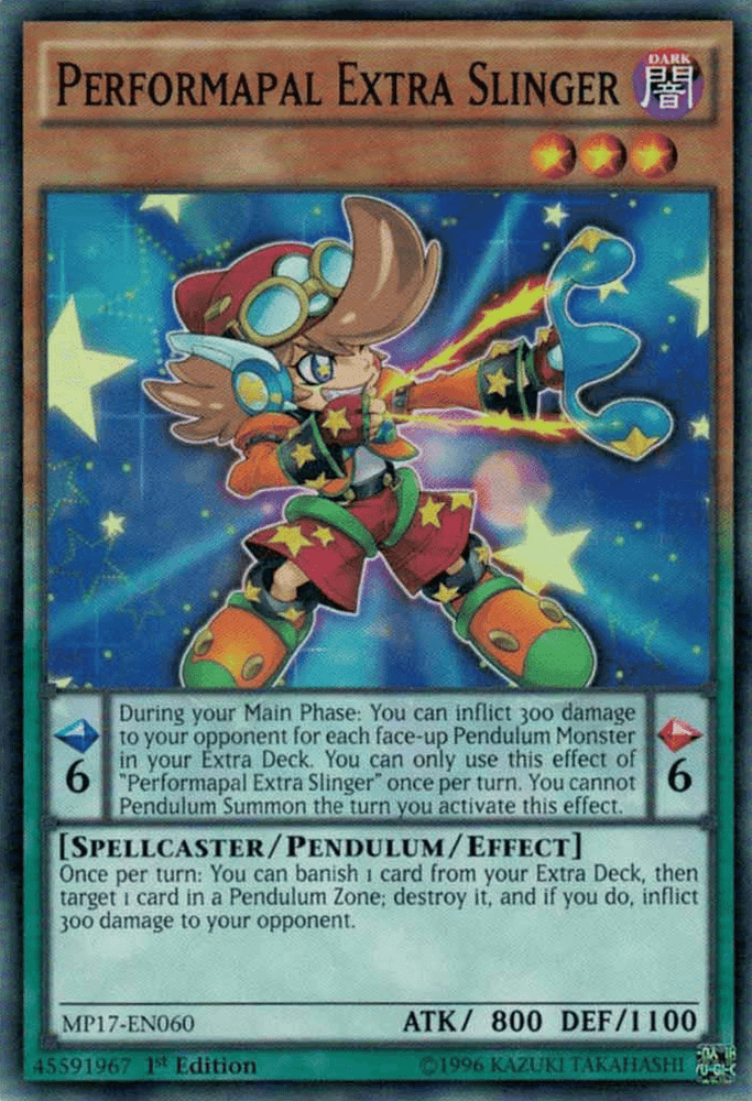 Performapal Extra Slinger [MP17-EN060] Common (ONLINE ORDER ONLY)