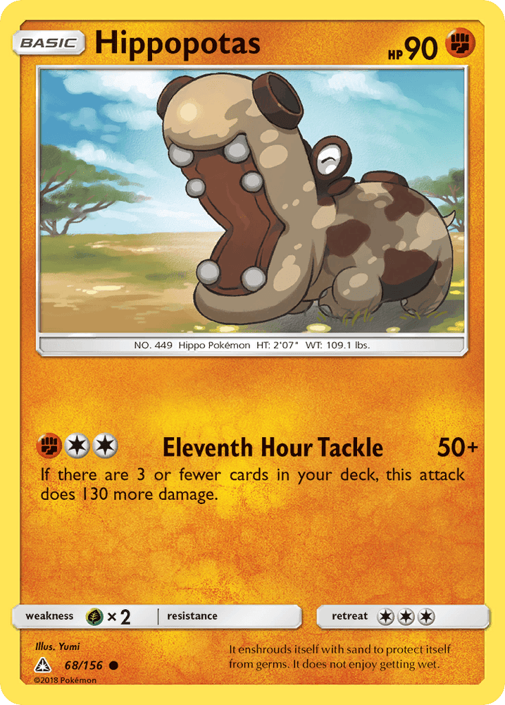 Hippopotas (68/156) [Sun & Moon: Ultra Prism] (Online Only)