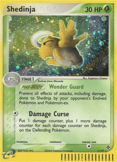 Shedinja (11/97) [EX: Dragon] (Online Only)