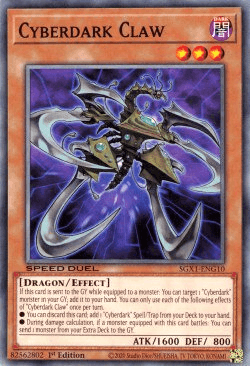Cyberdark Claw [SGX1-ENG10] Common (ONLINE ORDER ONLY)