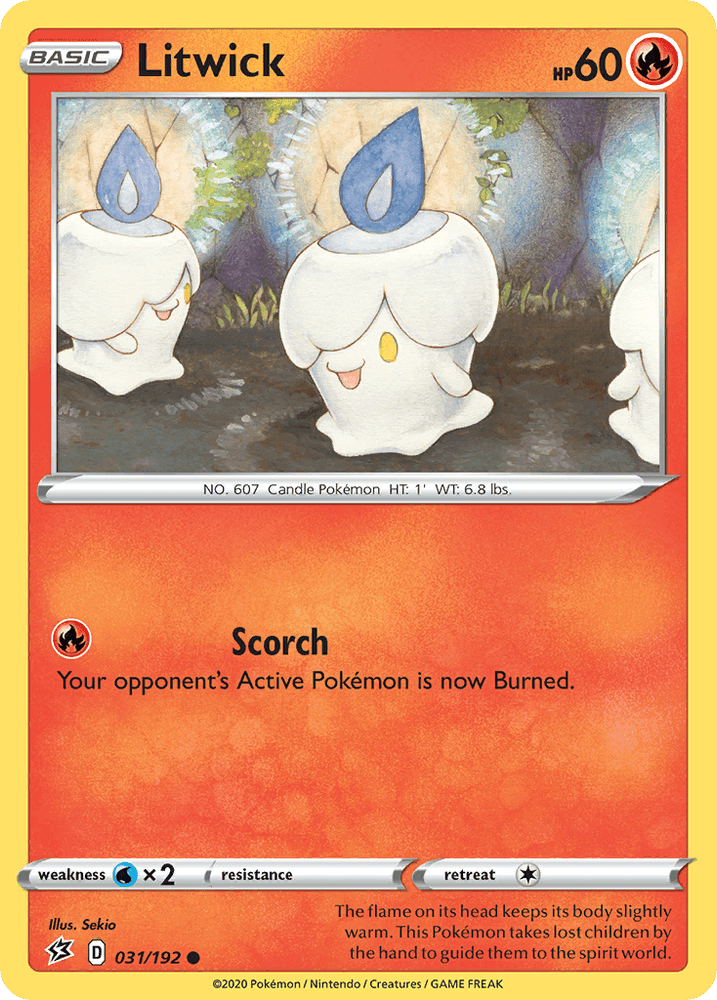 Litwick (031/192) [Sword & Shield: Rebel Clash] (Online Only)