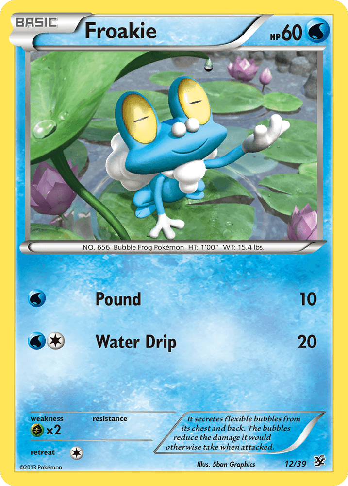 Froakie (12/39) [XY: Kalos Starter Set] (Online Only)
