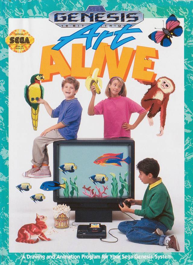 Art Alive (Sega Genesis) (ONLINE ORDER ONLY)