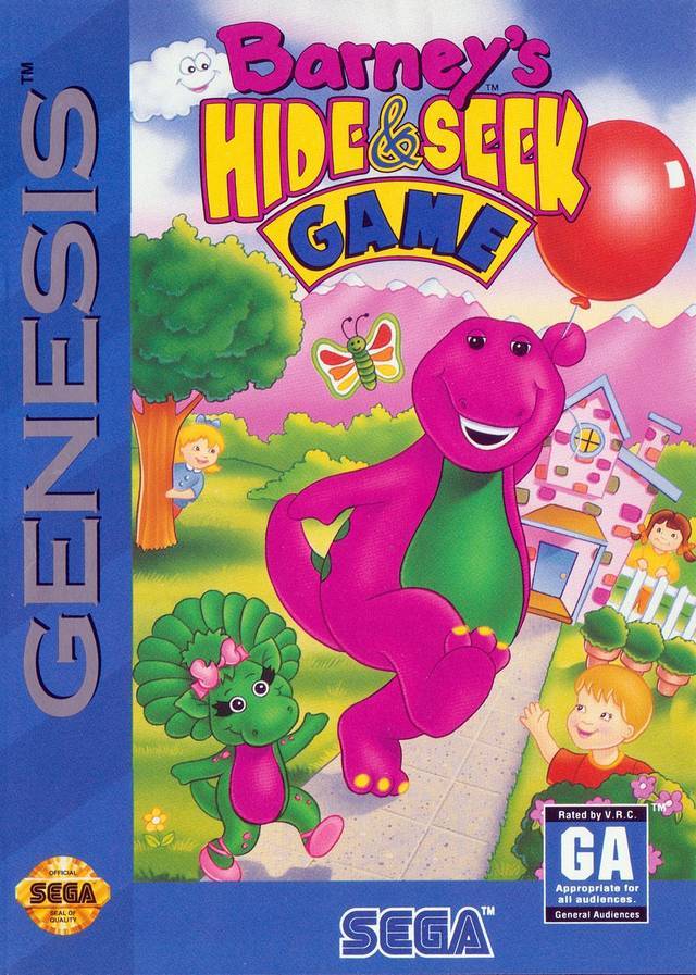 Barney Hide and Seek (Sega Genesis) (ONLINE ORDER ONLY)