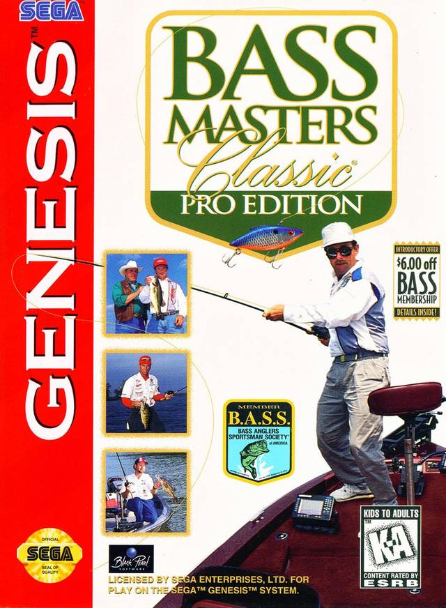 Bass Masters Classic: Pro Edition (Sega Genesis) (ONLINE ORDER ONLY)